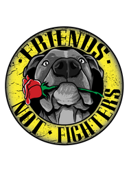 FRIENDS NOT FIGHTERS